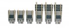 9153 Fleischmann Turntable extension set for turntable 9152